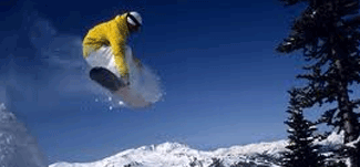 Mount Parnassos Snowboarder